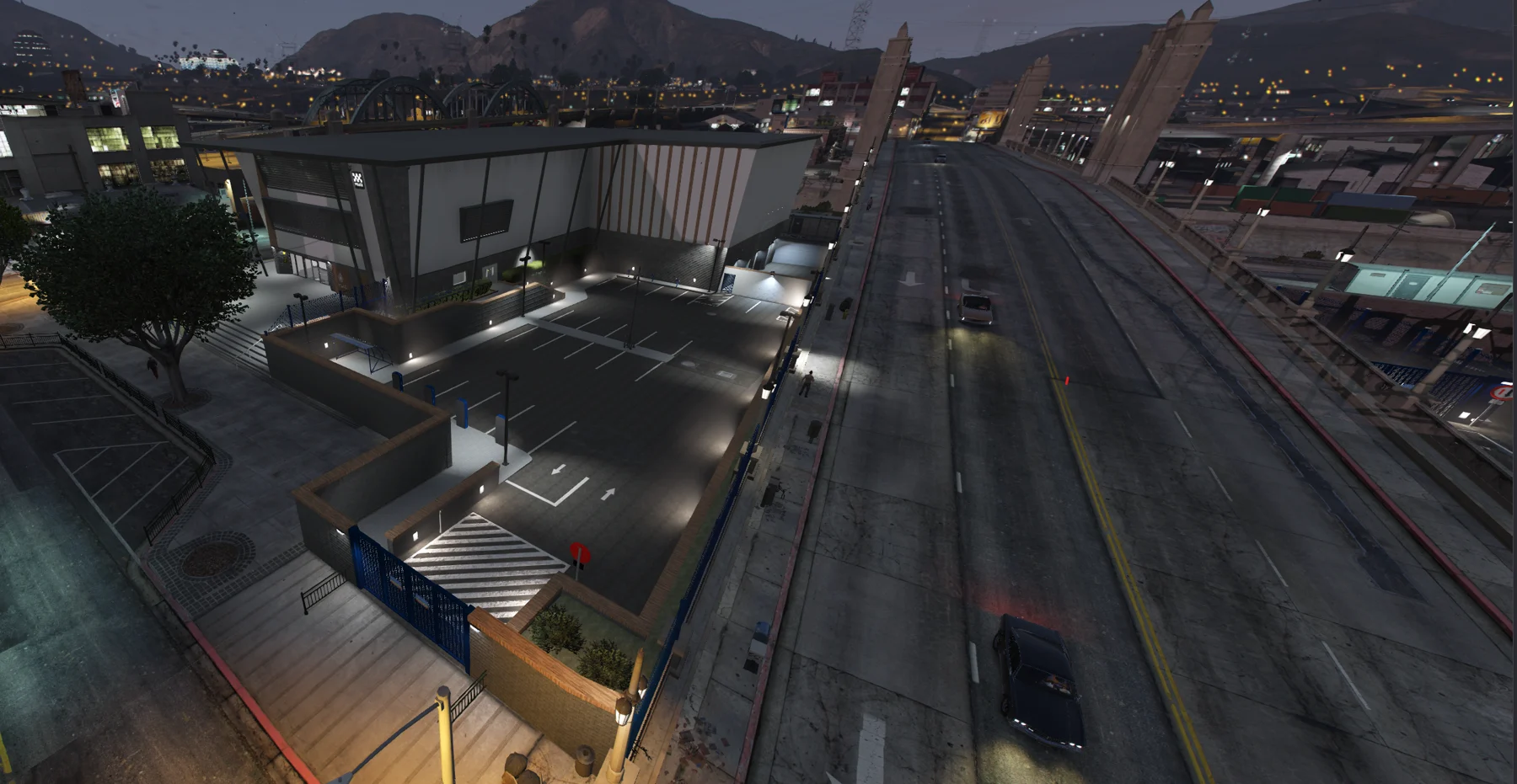 An aerial view of the MRPD 2026 station grounds